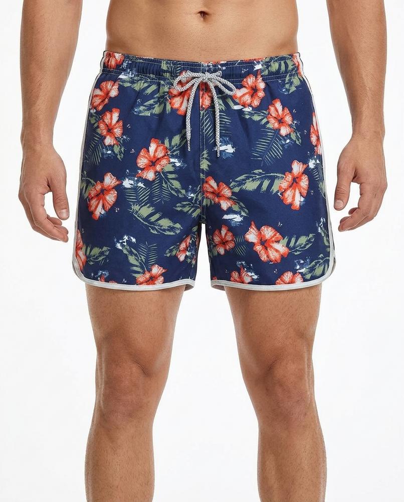 Arda Running - Sasin | Patterned Drawstring Shorts Men