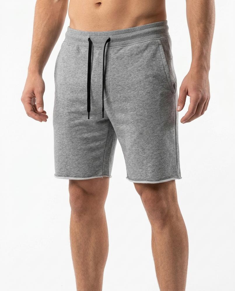 Arda Running - Zetal | Drawstring Raw-Hem Shorts Men